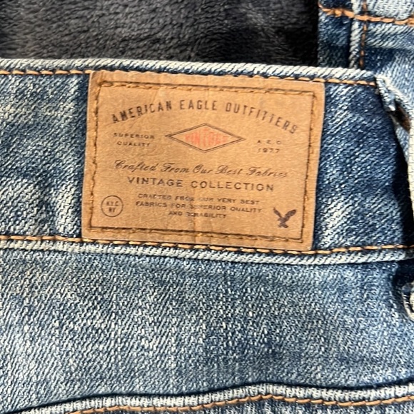 [AEO] NWOT Vintage Collection Lace insert Jeggings - Picture 7 of 8